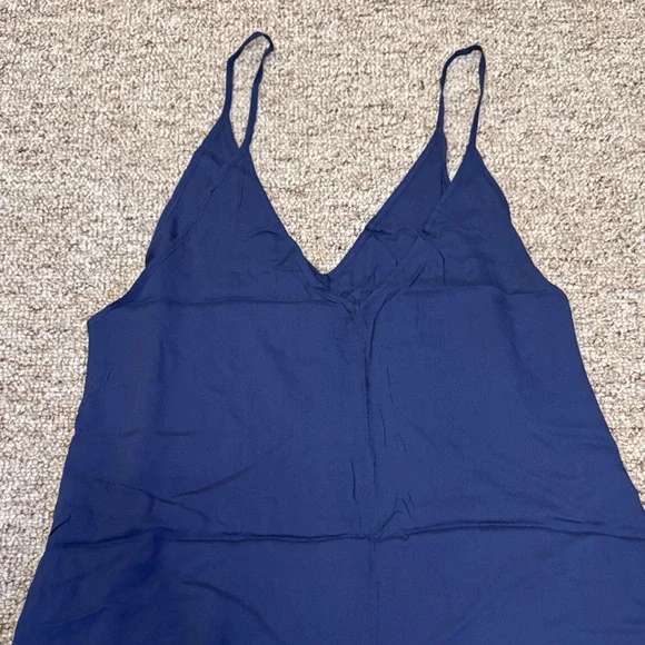 Elegant Navy Jumpsuit - Picture 2 of 4